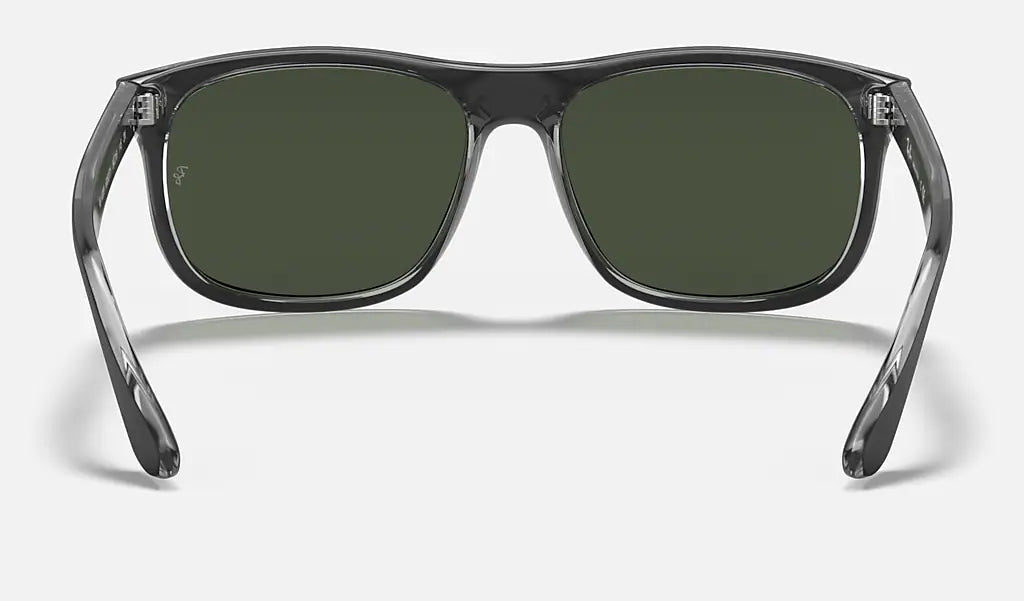 Ray Ban RB4226 605271 56mm Black/Gray Green Polarized Aviator Sunglasses for Men & Women - UV Protection, Classic Style for Driving, Travel & Outdoor Activities