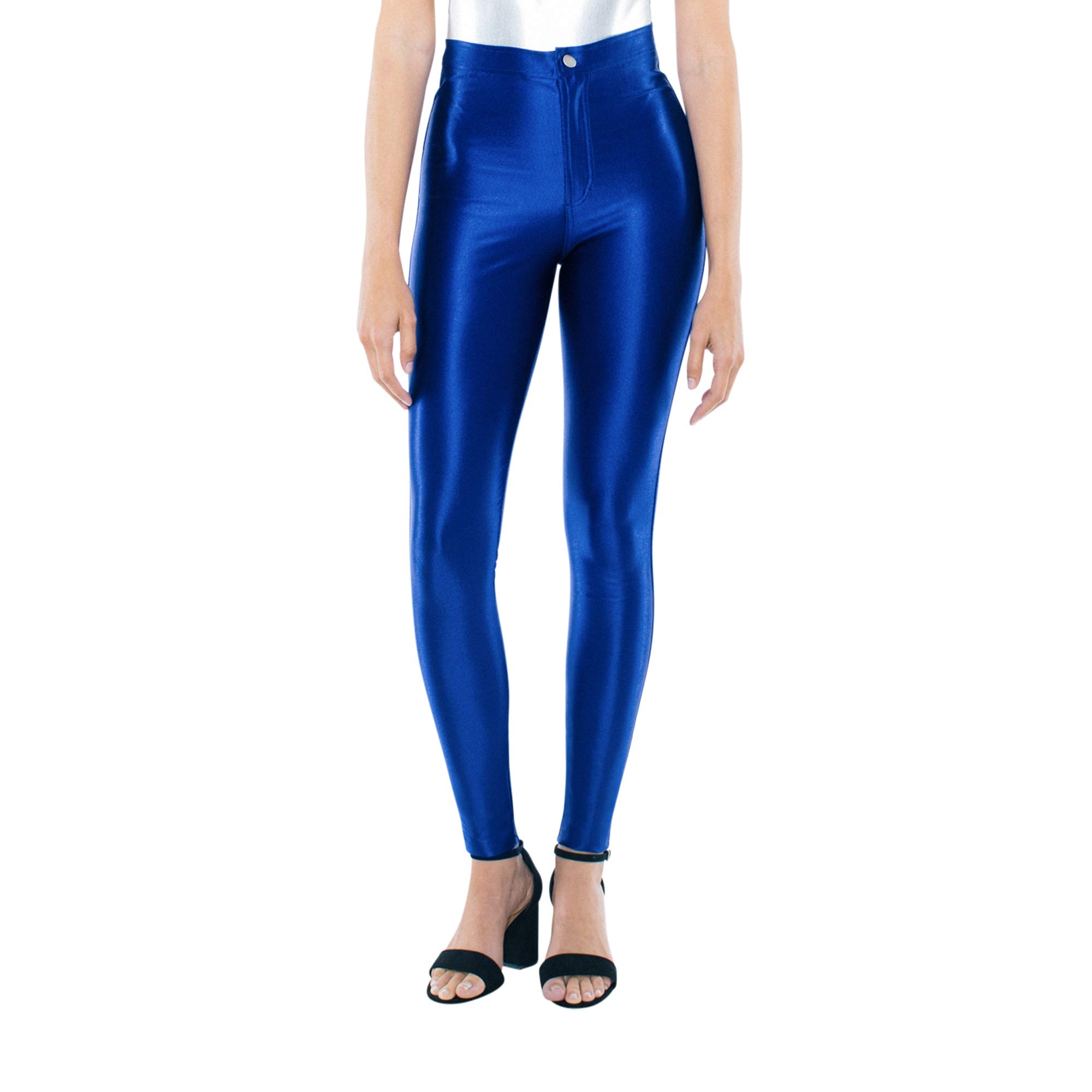 American Apparel Women's The-Disco Pant - High Waisted Flare Pants for Women, Vintage 70s Retro Disco Party Outfit, Clubwear & Casual Wear