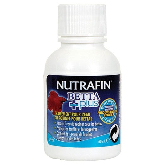 Nutrafin Betta Plus Tap Water Conditioner for Betta Fish - Removes Chlorine & Heavy Metals | Safe & Easy Water Treatment for Aquariums & Fish Tanks | Perfect for Water Changes & New Tank Setups
