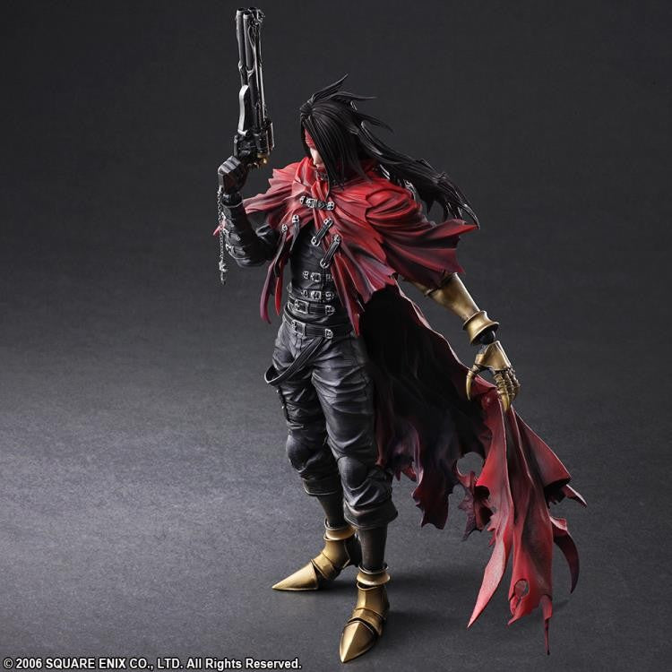 Dirge of Cerberus Final Fantasy VII Vincent Valentine Play Arts Kai Action Figure - Collectible Game Character Model for Fans & Display | Perfect for Gaming Rooms, Anime Collections & FFVII Merchandise Displays
