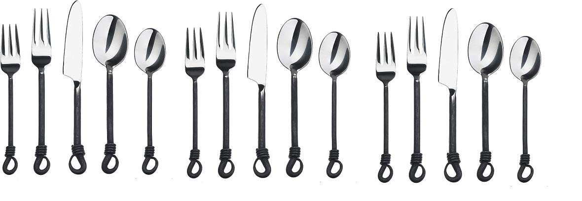 Premium Stainless Steel Flatware Set - 3-Piece Modern Silverware Utensils for Kitchen, Restaurant, Wedding & Party | Durable Dinnerware Accessories for Everyday Use & Special Occasions