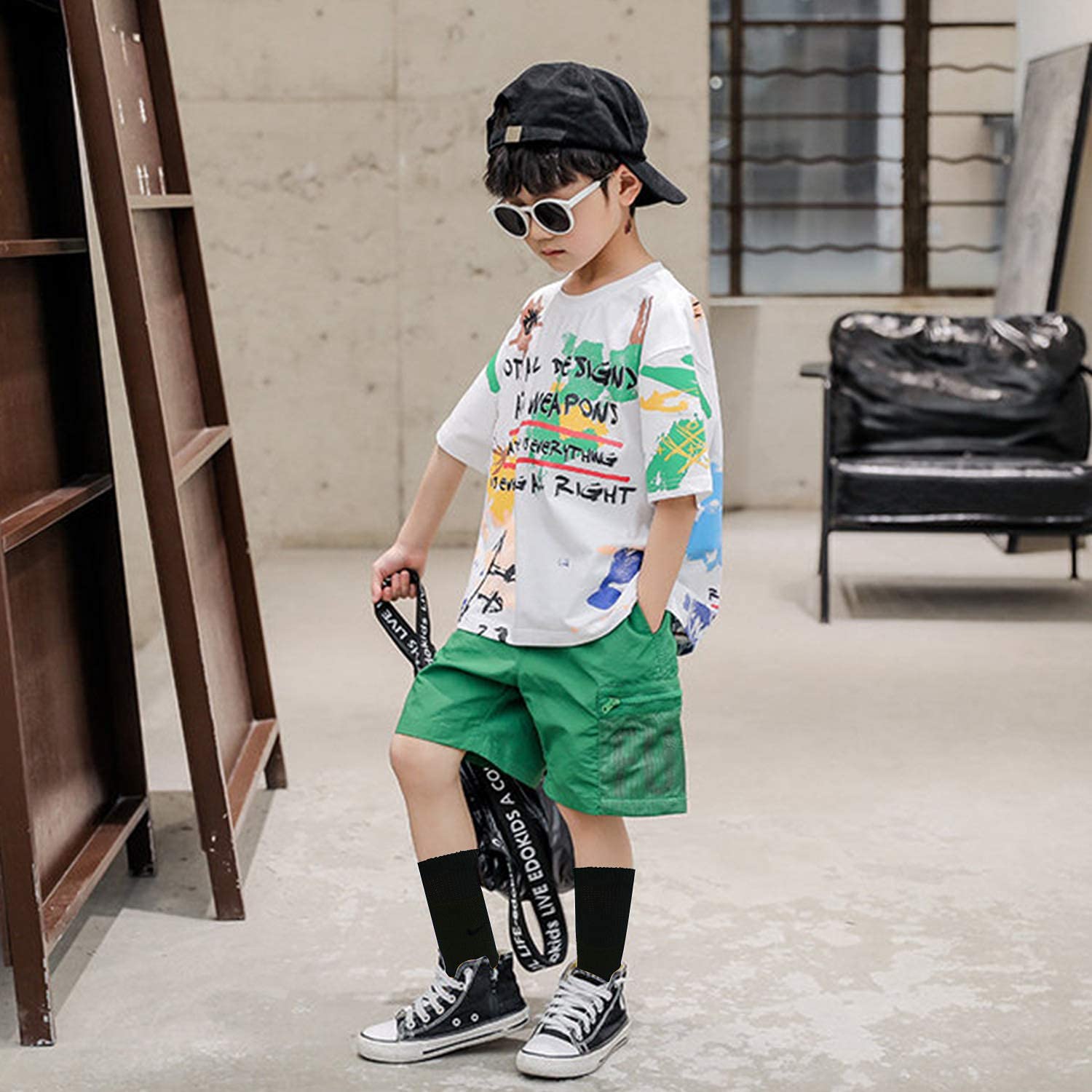 Wholesale Bulk Athletic Crew Socks for Kids & Children | Yacht & Smith Sports Socks Case Pack by SOCKS'NBULK | Perfect for School, Sports & Daily Wear