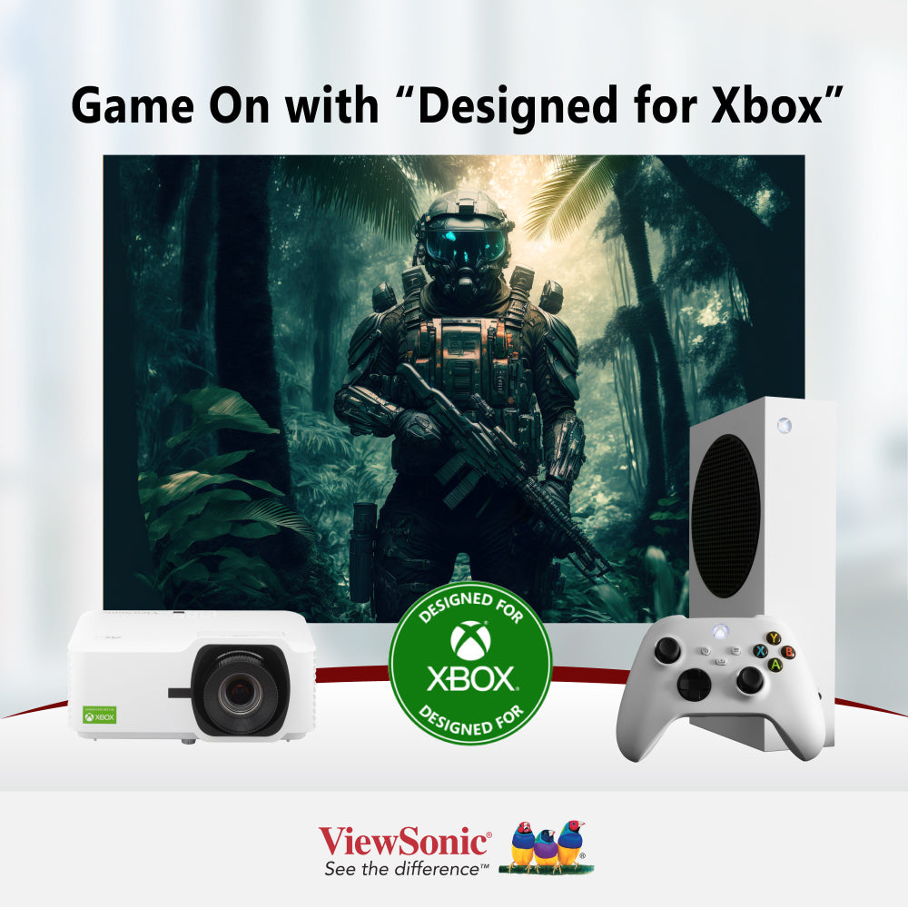 ViewSonic LX700 4K UHD Laser Projector - 3500 ANSI Lumens, HDR10, 240Hz Refresh Rate for Home Theater, Gaming & Outdoor Movie Nights