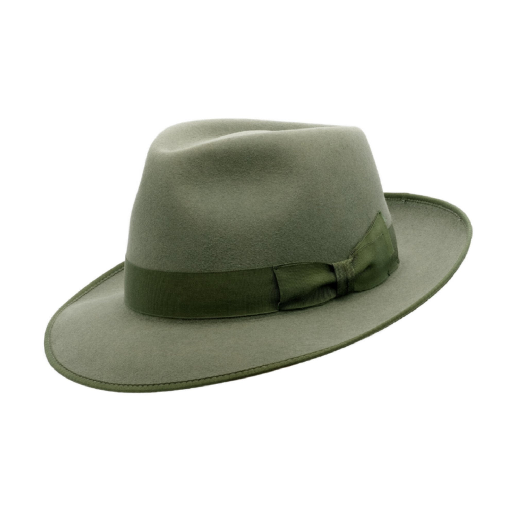 Akubra Stylemaster Blue Grass Fedora Hat - Classic Australian Outback Hat for Men & Women - Perfect for Outdoor Adventures, Bushwalking, and Sun Protection