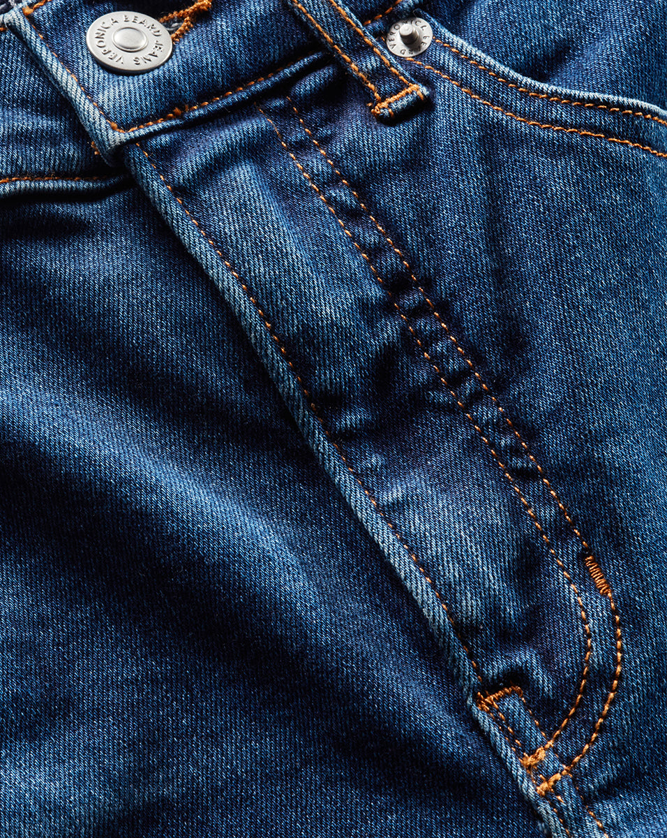 Carson High Waisted Kick Flare Jeans for Women - Vintage Retro Stretch Denim Pants - Perfect for Casual Outfits, Date Nights & Office Wear