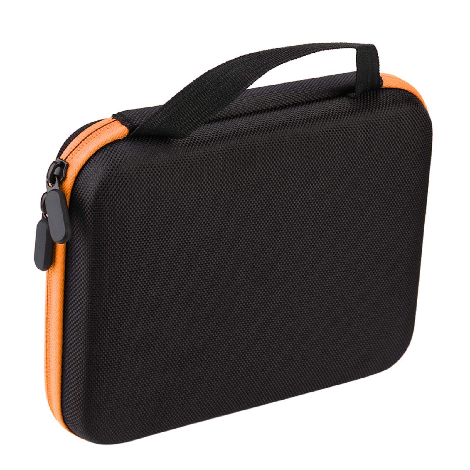 63-Slot Essential Oil Travel Case with Foam Insert & Handle - Portable Aromatherapy Storage Organizer for On-The-Go Use (Orange) | Perfect for Travel, Home, and Office Use