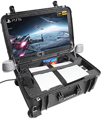 Case Club PlayStation 5 4K Portable Gaming Station with Built-in 24