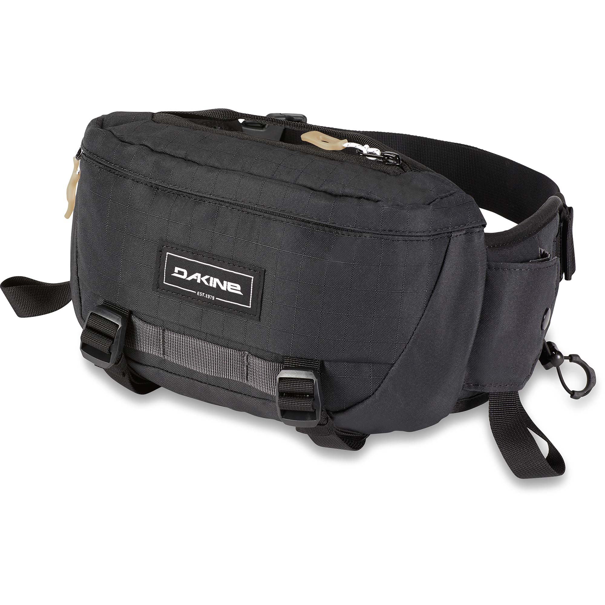 Dakine Hot Laps 2L Hip Pack 2025 - Water-Resistant Waist Bag for Hiking, Running & Travel - Hands-Free Fanny Pack with Adjustable Belt