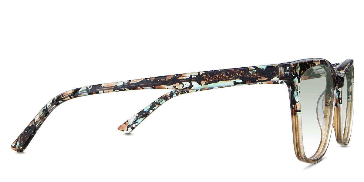 Paisley Print Women's Prescription Tinted Glasses - Stylish & UV Protection for Outdoor Activities, Driving, and Fashion Accessories