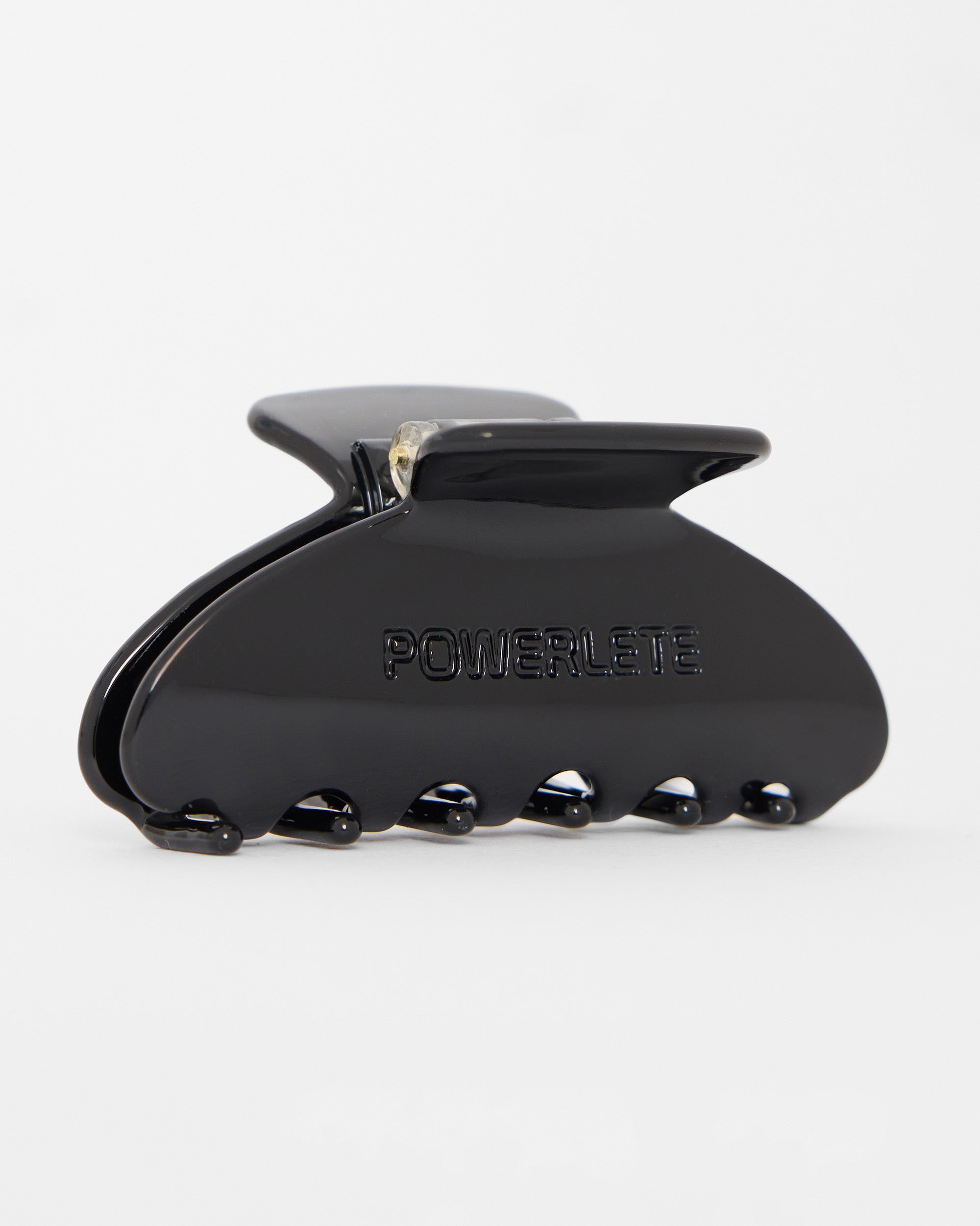 Powerlete Claw Hair Clip - Strong Hold Hair Claw for Women, Black Hair Clips for Thick Hair - Perfect for Ponytails, Buns, and Updos