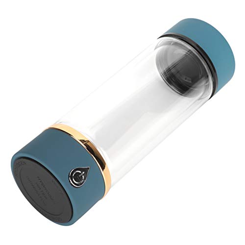 Portable Hydrogen Rich Water Bottle - Rechargeable Hydrogen Water Generator with Micro-Electrolysis Technology for Outdoor Activities, Travel, Camping & Hiking - Alkaline Ionized Water for Health & Hydration