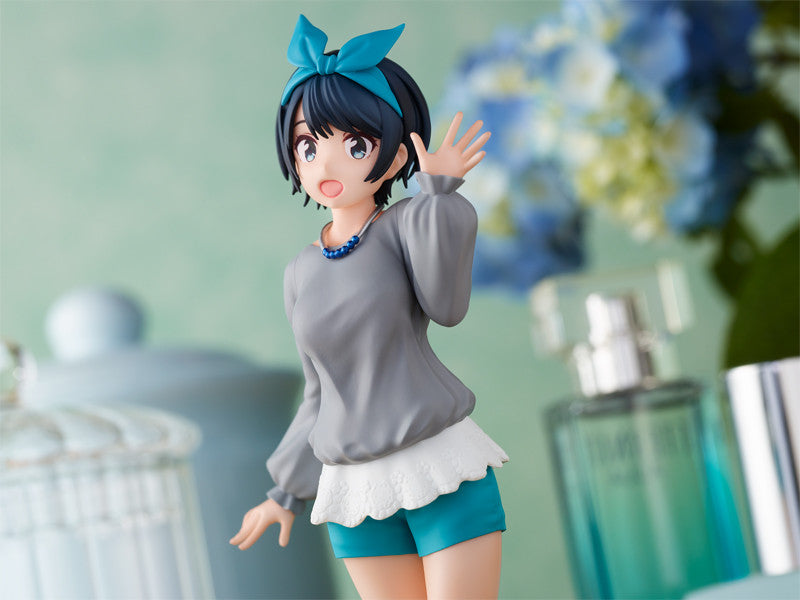 Banpresto Rent A Girlfriend Ruka Sarashina Anime Figure - Exhibition Version - Collectible PVC Statue for Anime Fans & Decor | Perfect for Display in Bedroom, Office, or Anime Collection