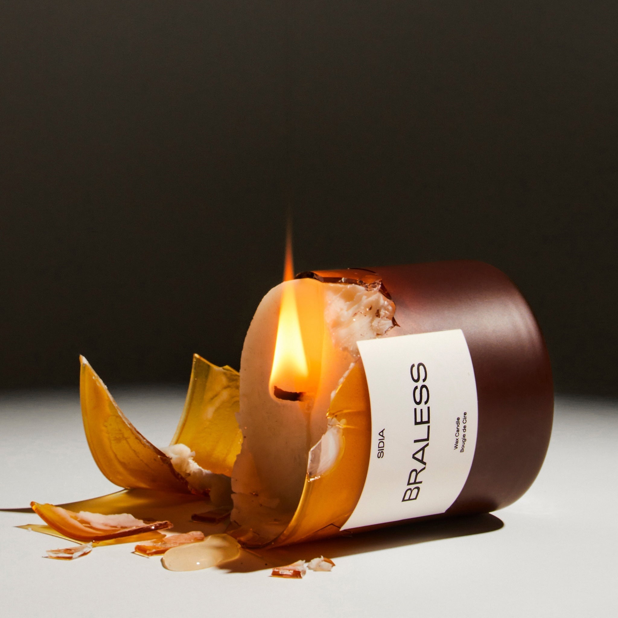 Scented Soy Wax Candle for Women - Sidia Braless Aromatherapy Candle with Relaxing Lavender & Vanilla Fragrance - Perfect for Home Spa, Yoga, Meditation & Romantic Nights