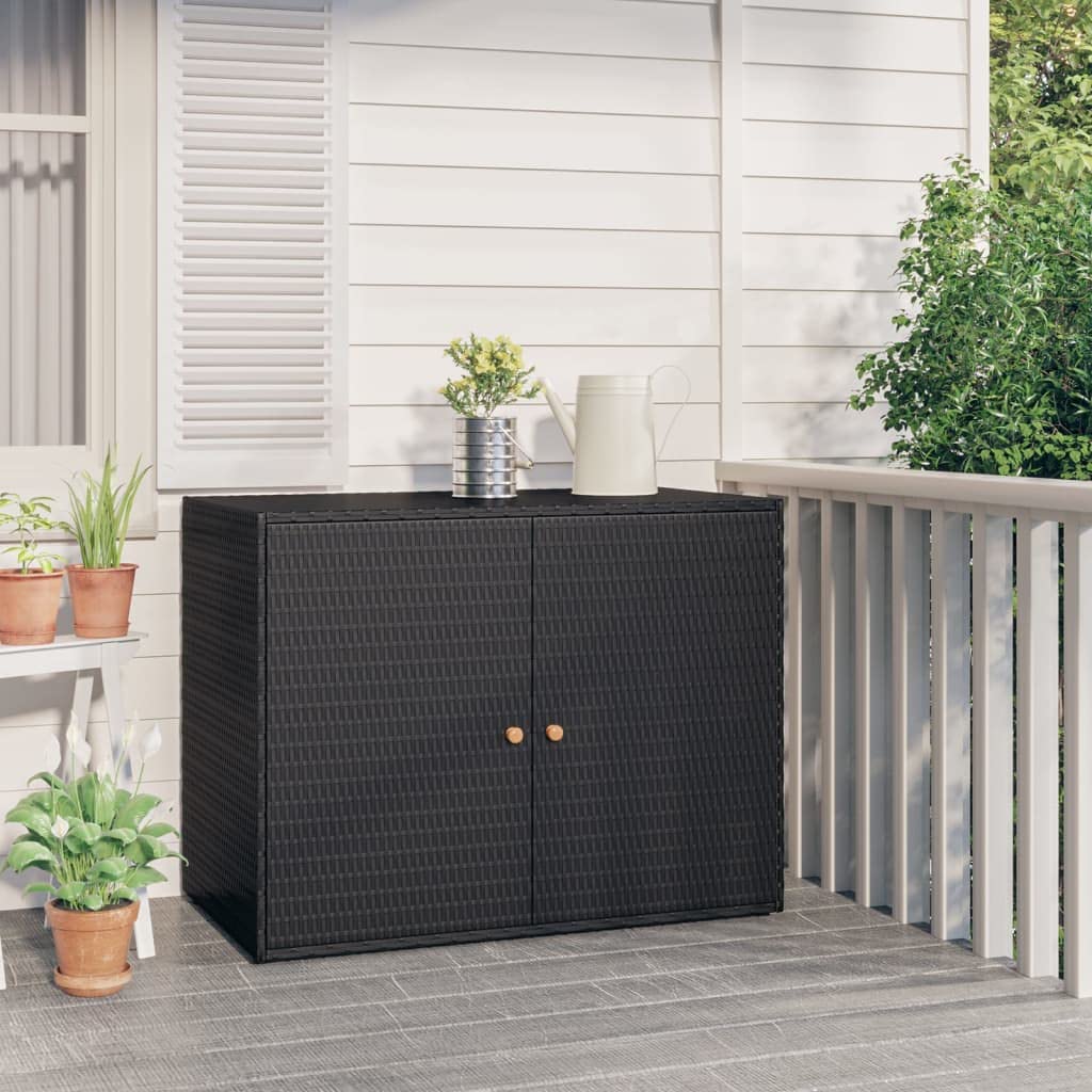 Outdoor Garden Storage Cabinet - Waterproof Deck Box for Patio Furniture, Backyard Organizer (39.4