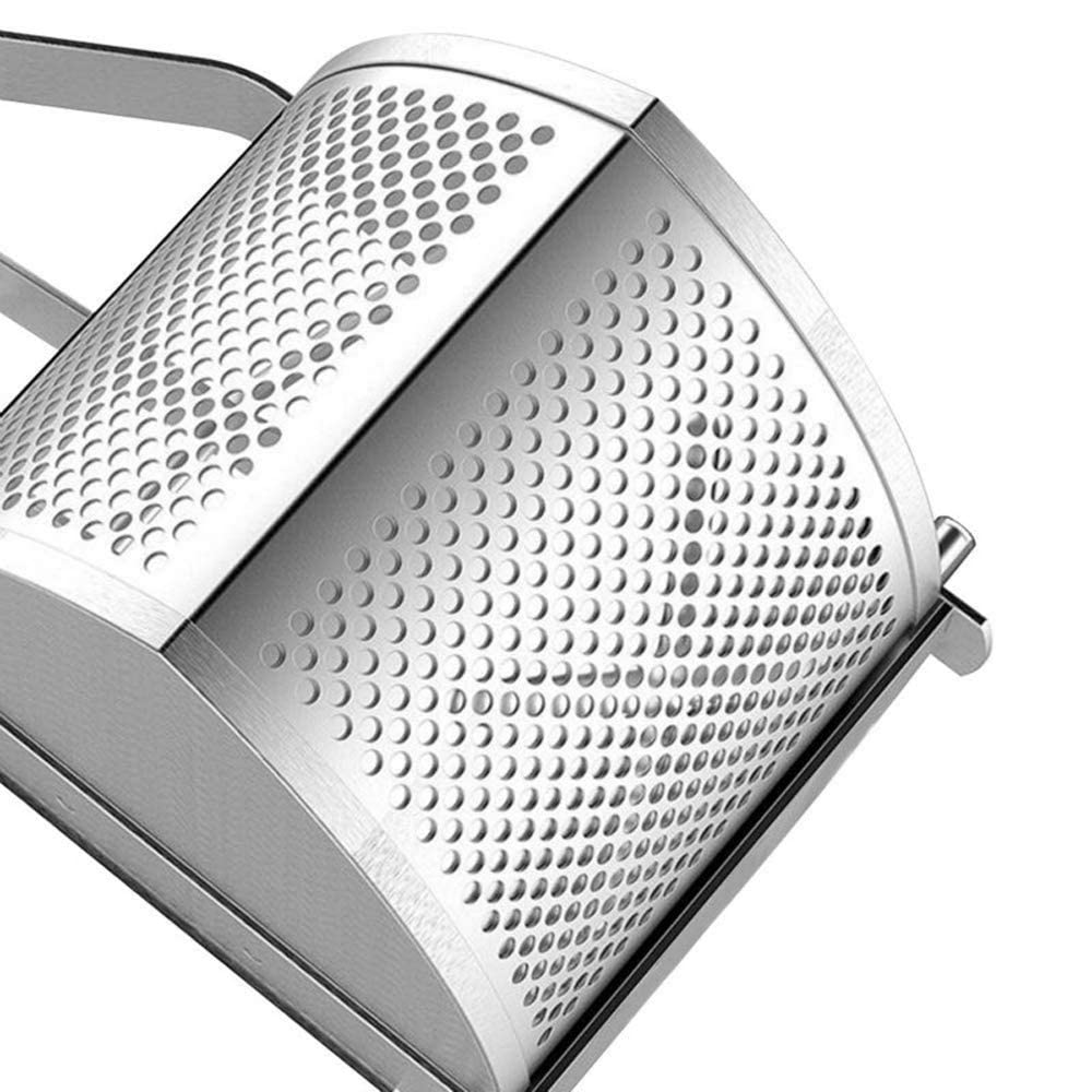 Premium Stainless Steel Potato Ricer & Masher - Heavy Duty Potato Press for Baby Food, Purees, Fruits & Vegetables | Multi-Functional Kitchen Tool for Juicing Lemons & More | Dishwasher Safe | Perfect for Homemade Baby Food, Smoothies & Healthy Cooking