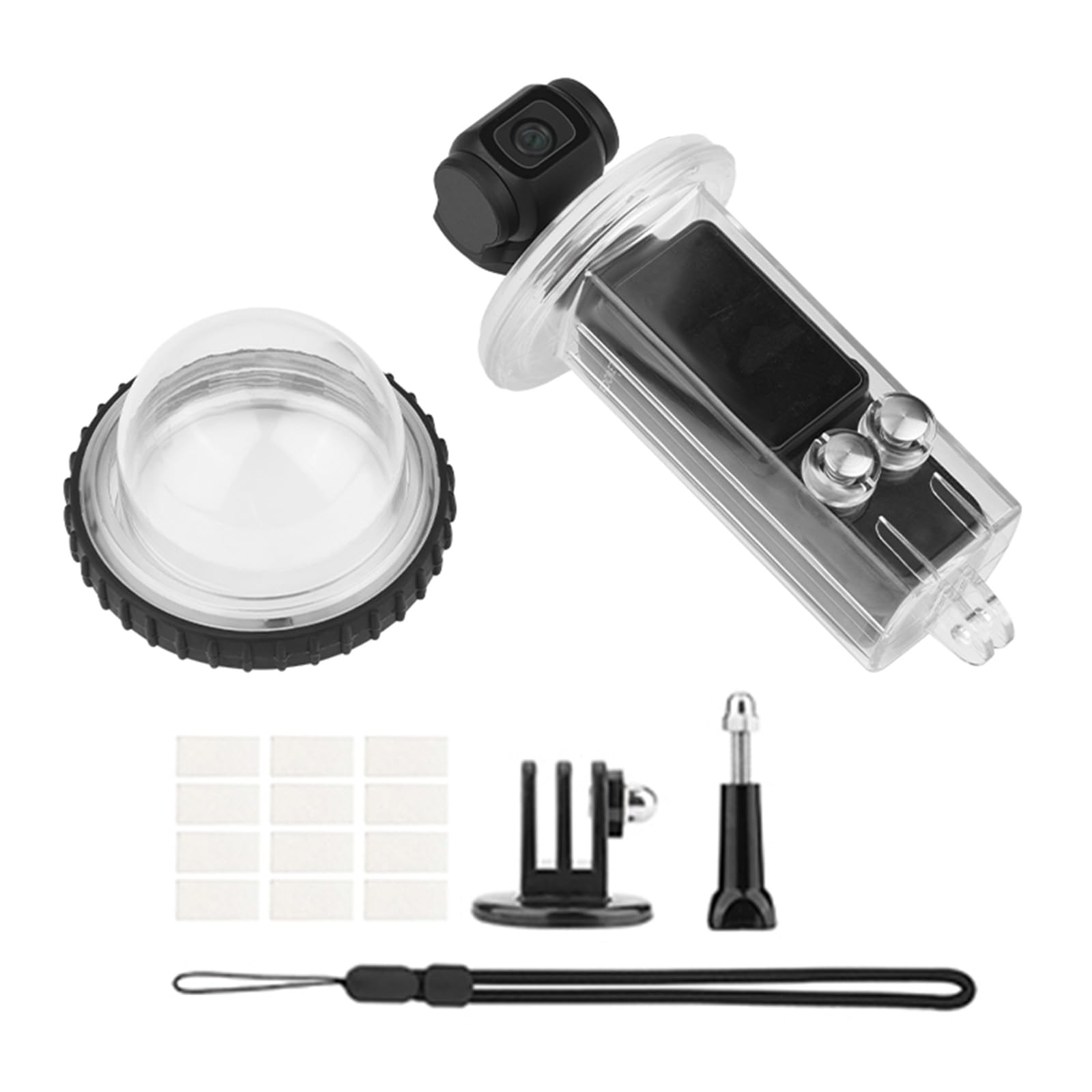NOLOWY 40M Waterproof Camera Case for DJI Pocket 3 - Underwater Diving Cover, PC Protective Shell for Snorkeling, Swimming & Water Sports