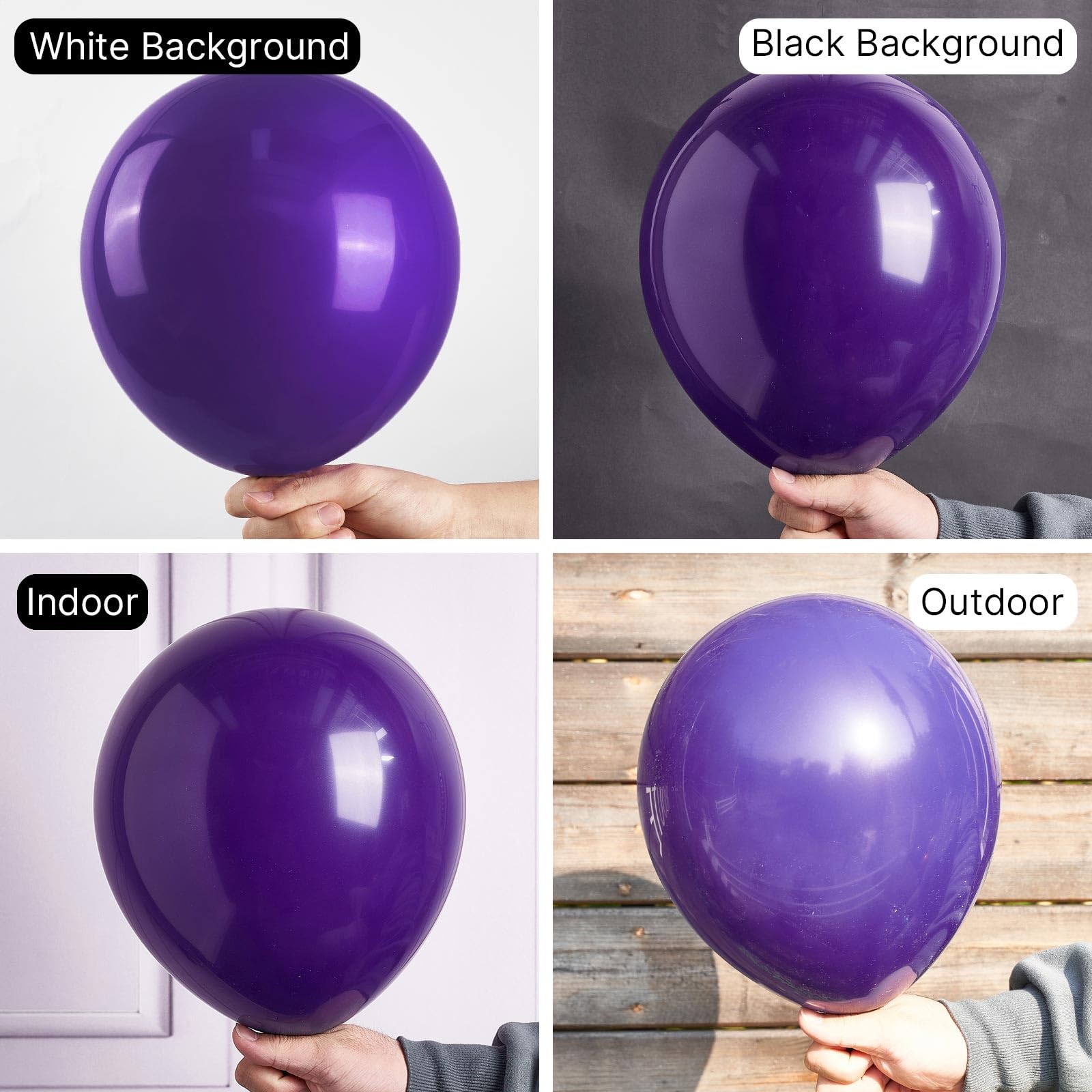 Royal Purple Balloons 140-Pack - 18