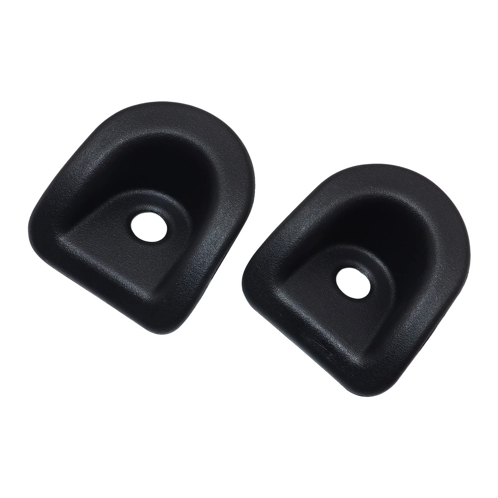 NLQR Right & Left Door Lock Grommets Pair - Black - Compatible with Ford Mustang 2006-2014 - Perfect for Door Lock Repair & Replacement