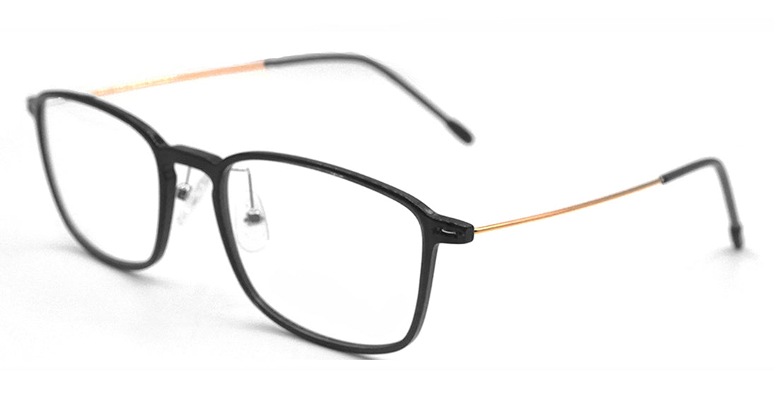 Two Tone Translucent Rectangular Reading Glasses Frame E3530 - Lightweight Eyewear for Reading, Computer Work & Office Use
