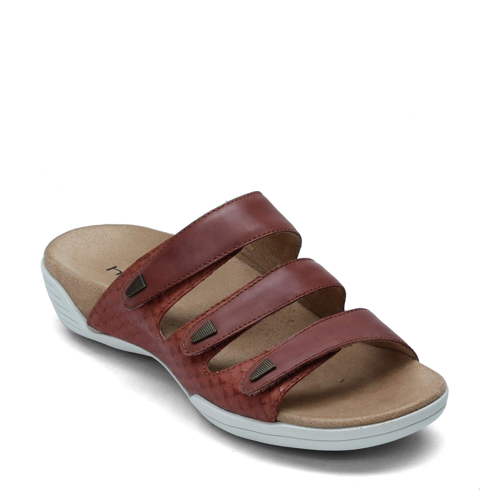 Women's Comfortable Brown Flat Sandals Size 11 - Perfect for Beach, Vacation & Summer Outfits