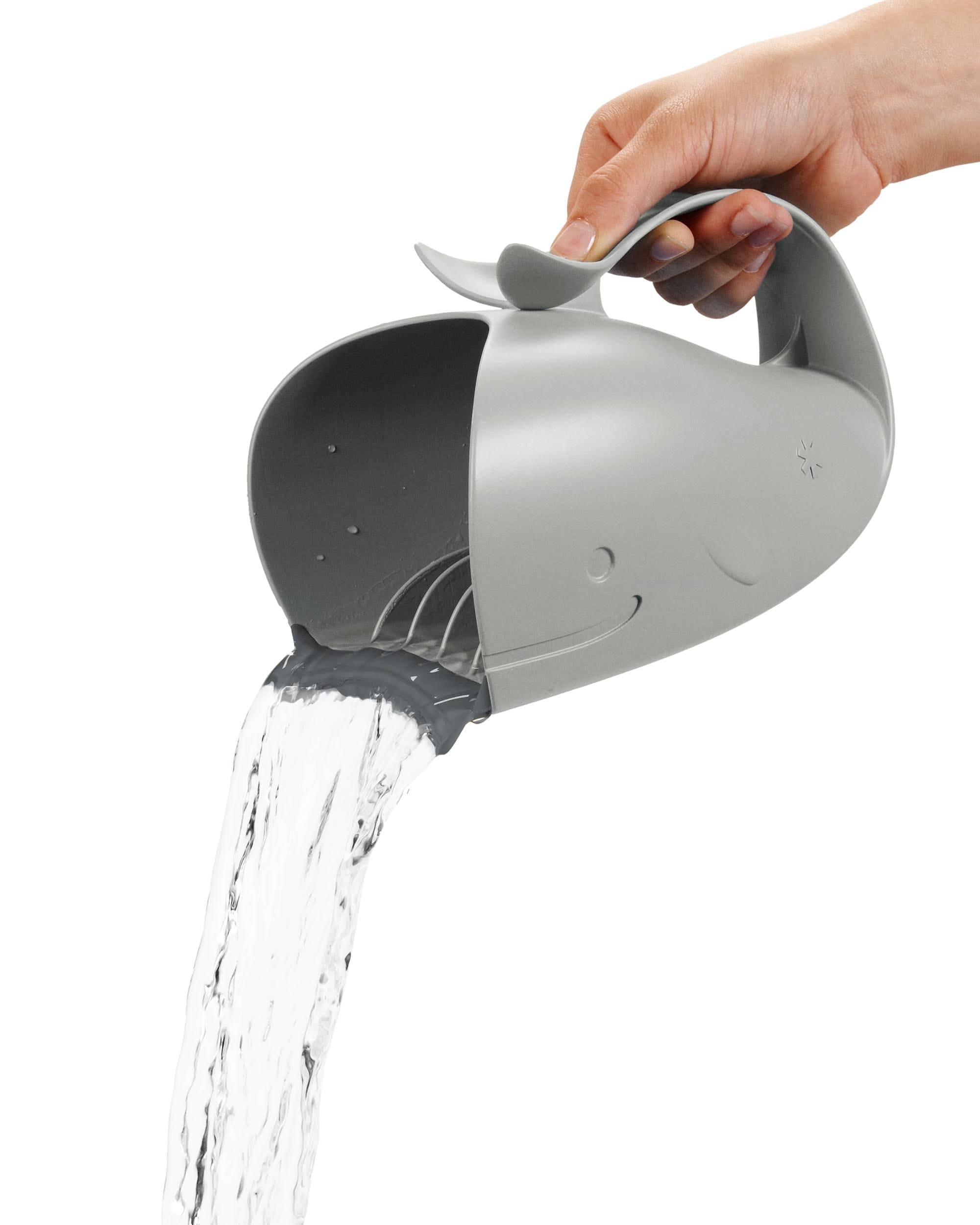 Skip Hop Moby Bathtime Essentials - Baby Bath Toy Set with Water Scoop & Spout Cover - Fun & Safe Bath Time for Toddlers & Infants - Perfect for Splash Play & Learning in Tub
