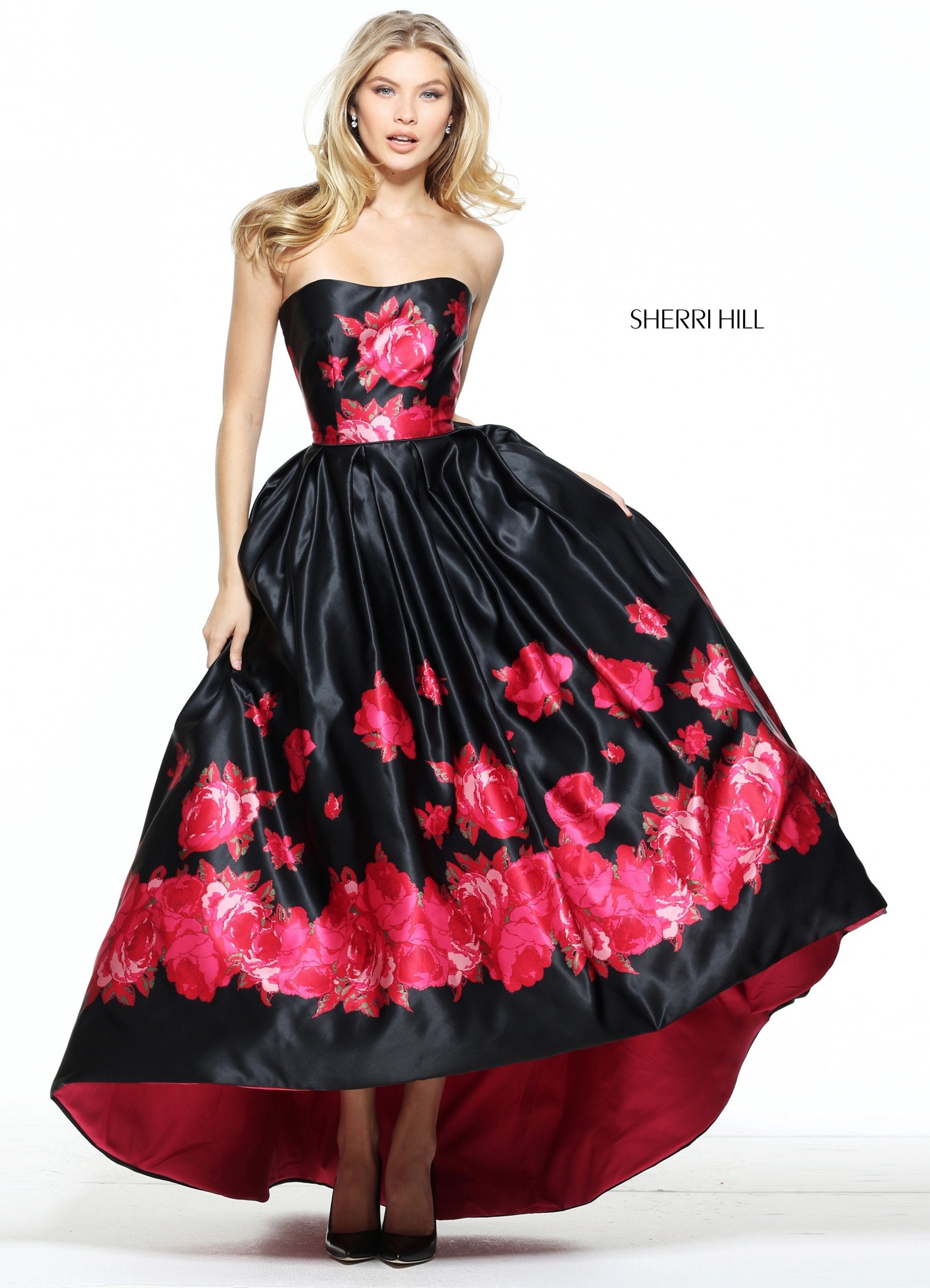 black/red print