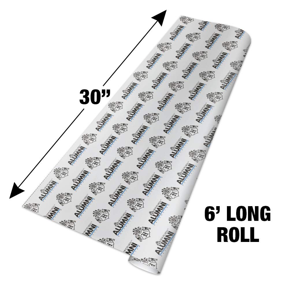 Harry Potter Ravenclaw Alumni Gift Wrap Wrapping Paper Rolls - Premium Quality, Blue & Bronze Themed, Perfect for Birthday Gifts, Christmas Presents & House Pride Decorations