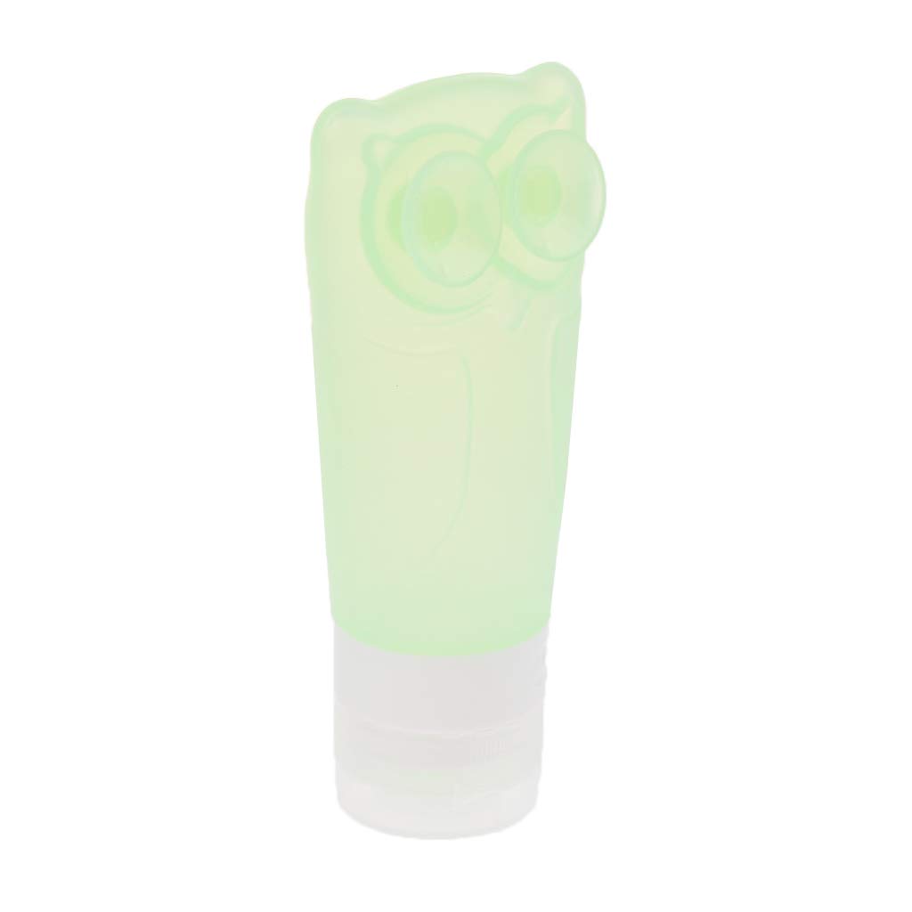 LOSA Refillable Travel Bottles for Shampoo, Conditioner & Lotion - 3oz Leak-Proof TSA Approved Toiletry Containers - Perfect for Gym, Vacation & Air Travel (Emerald Green)