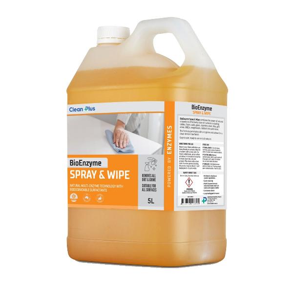 BioEnzyme Spray and Wipe - Natural Multi-Surface Cleaner for Kitchen, Bathroom & Floors | Eco-Friendly Cleaning Solution for Home & Office Use