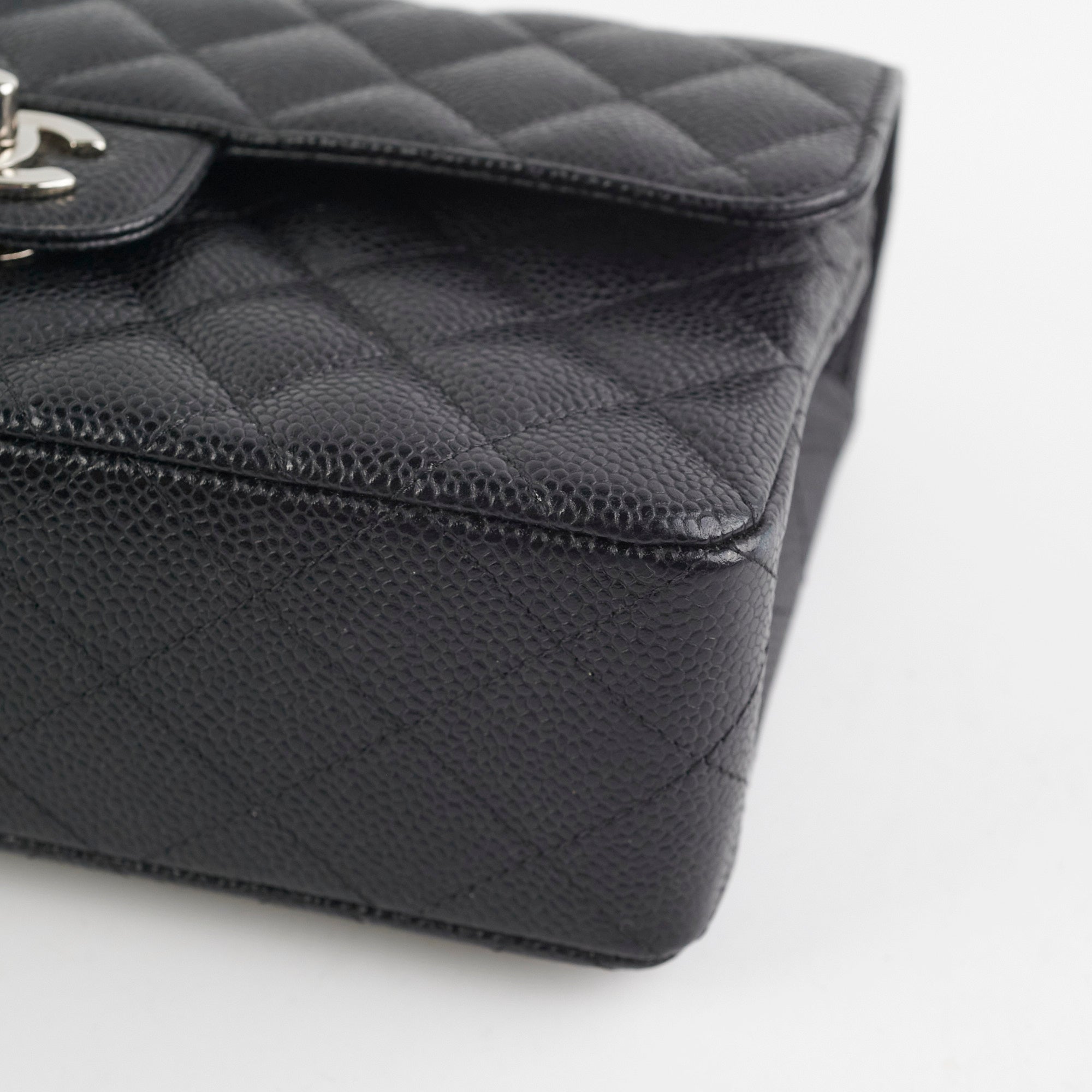 Chanel Small Caviar Classic Flap Bag Black - Luxury Quilted Leather Crossbody Purse for Women | Perfect for Evening Events, Date Nights & Special Occasions