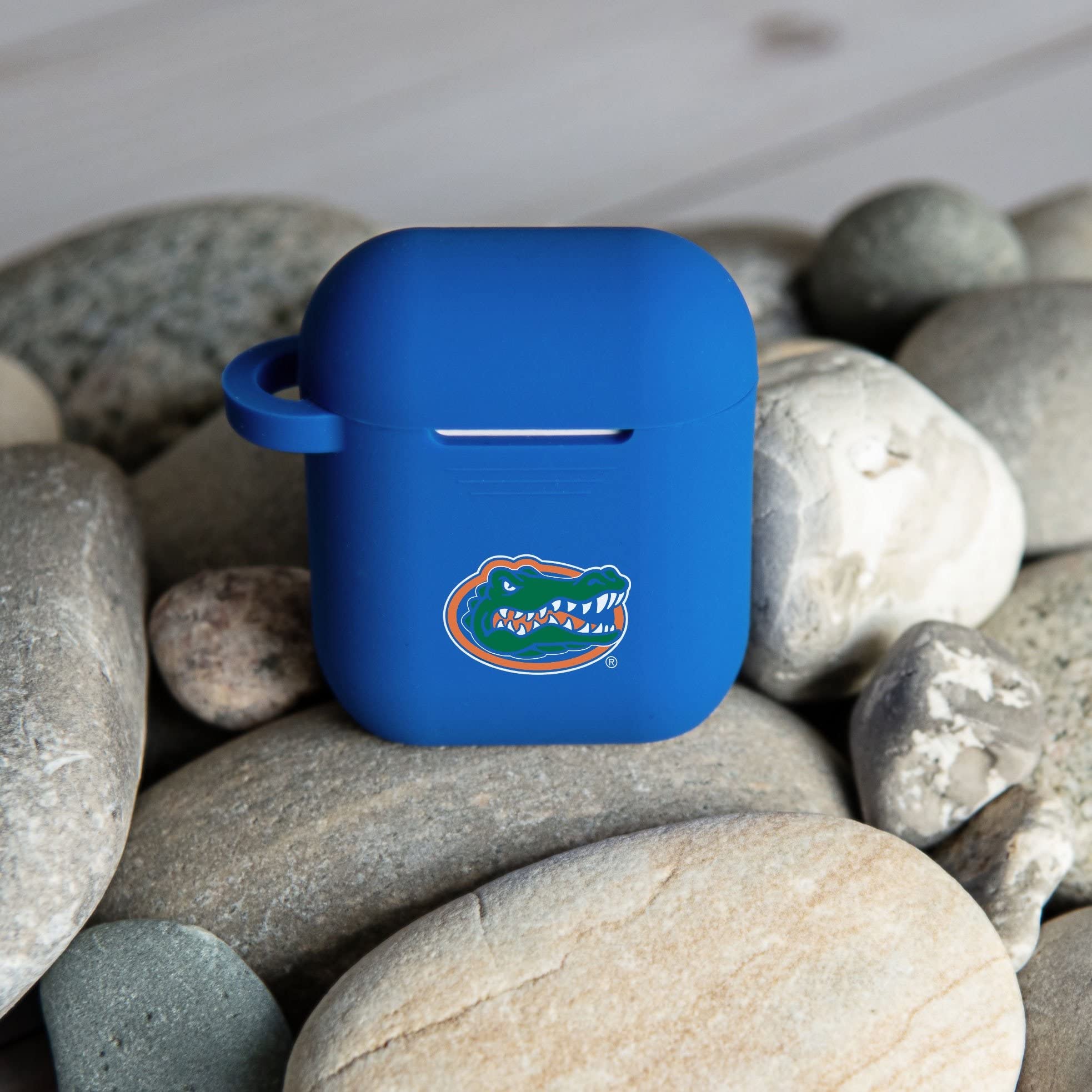 Florida Gators Silicone Case Cover for Apple AirPods 1st & 2nd Generation - Durable Protective Blue Case for Sports Fans & School Spirit - Perfect for Game Day, Campus Life & Gators Team Support