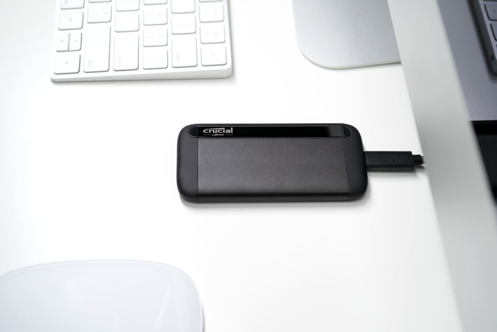 Crucial X8 2TB Portable SSD - High-Speed External Solid State Drive for Gaming, Photography & Video Editing | USB 3.2 Gen 2 | Compact & Durable Storage Solution