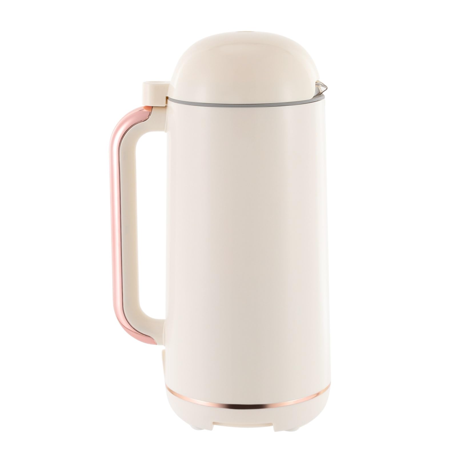 Mini Nut Milk Maker 23-30Oz - Electric Soy Milk Maker Machine for Homemade Almond, Cashew & Oat Milk - 110V White Beige Countertop Appliance - Perfect for Vegan, Dairy-Free & Healthy Smoothies at Home