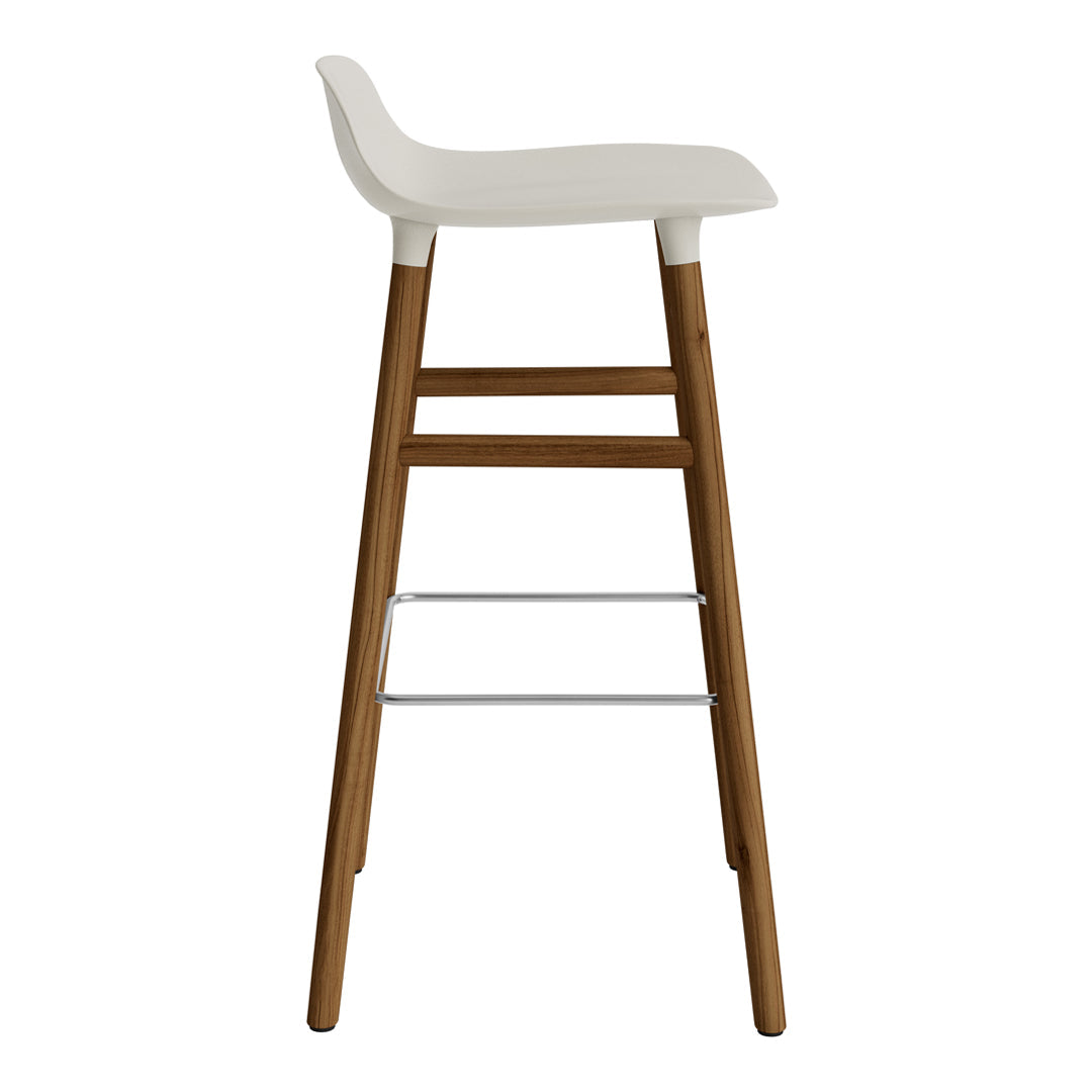 Modern Wooden Bar Stools with Sturdy Wood Legs - Perfect for Kitchen Islands, Home Bars & Dining Counter Seating