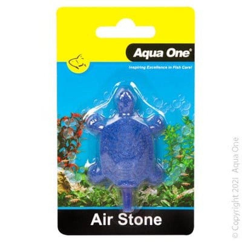 Aqua One Tortoise Airstone - Premium Aquarium Air Stone for Turtle Tanks, Enhances Oxygenation & Water Circulation - Perfect for Reptile Habitats & Aquatic Environments