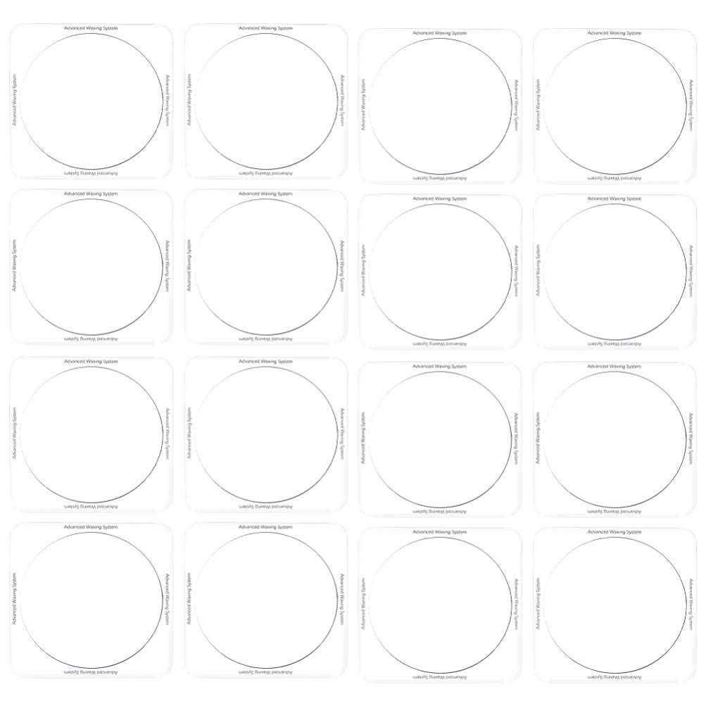 Lurrose 20pcs Hair Waxing Bean Machine Washers - Non-Stick Bakery Tissue Wax Heater Supplies & Wax Warmer Accessories for Hair Removal - Ideal for Salon, Spa & Home Use