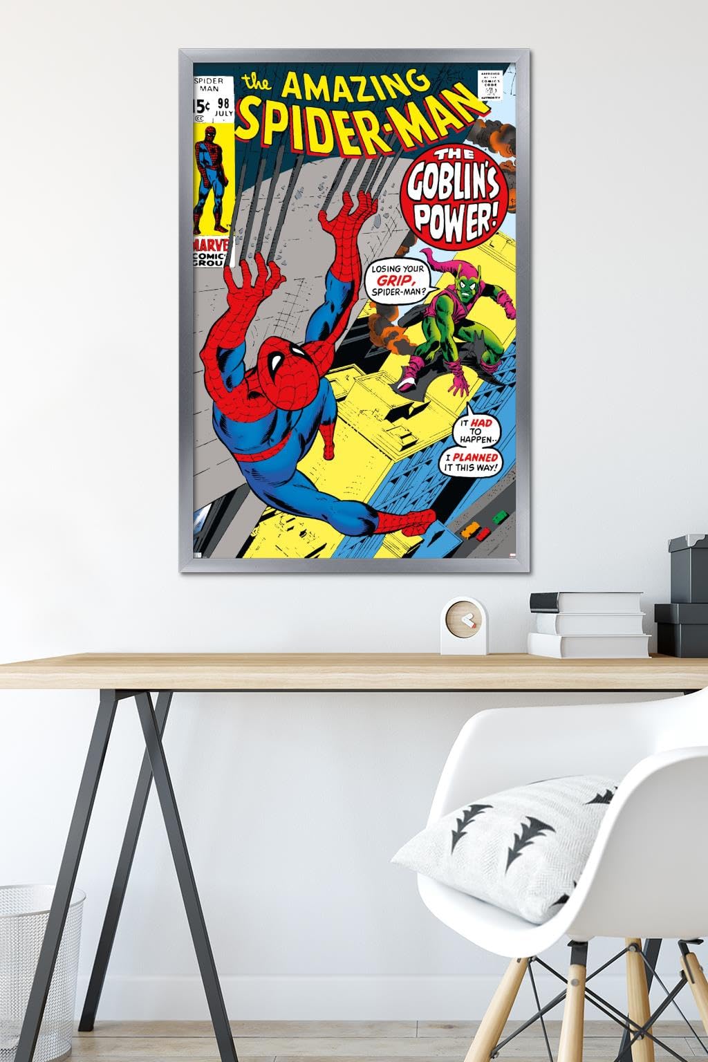 Trends International Marvel Comics Green Goblin - The Amazing Spider-Man #98 Wall Poster, 34