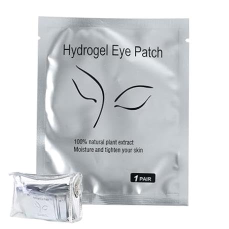 Premium Eyelash Extension Supplies - Hypoallergenic Lint-Free Gel Eye Pads for Professional Lash Application | Comfortable Eye-Sized Patches for Salon & Home Use | Essential Beauty Tools for Lash Technicians & DIY Enthusiasts