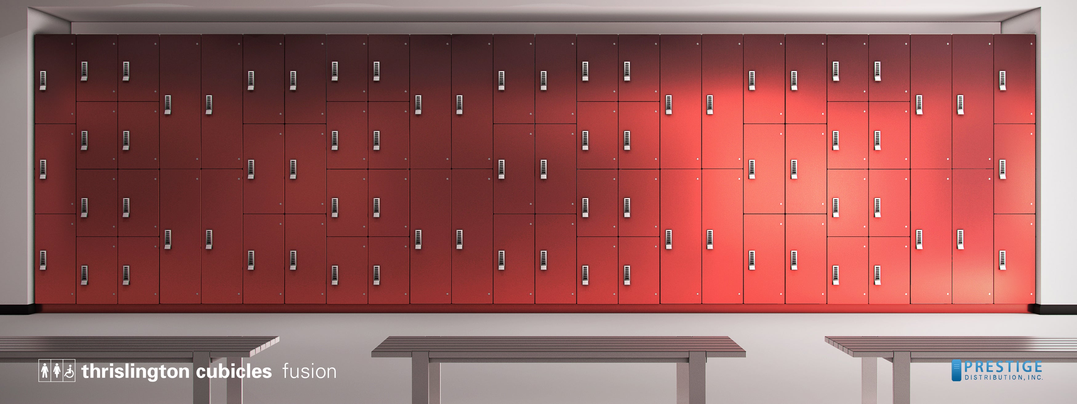 Thrislington Fusion Locker - Durable & Secure Storage Solution for Schools, Gyms, and Offices | Heavy-Duty Metal Lockers with Adjustable Shelves