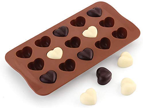 Premium Chocolate Silicone Molds Set - 6 Random Designs for Baking Cake, Soap, Ice Cream, Candy & Jelly - Non-Stick Flexible Food Grade Mold for Home Kitchen & Party Dessert Making