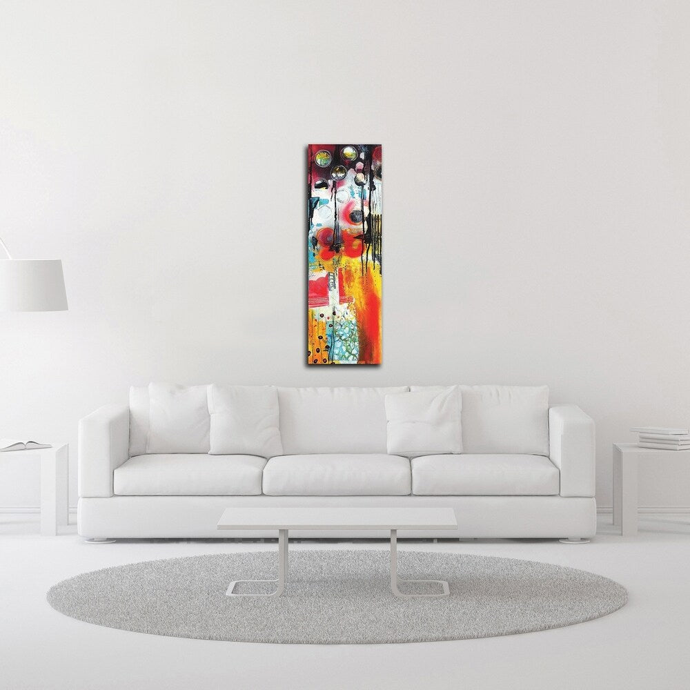 Abstract II Canvas Wall Art Print by PhotoINC Studio - Ready to Hang Modern Home Decor for Living Room, Bedroom & Office