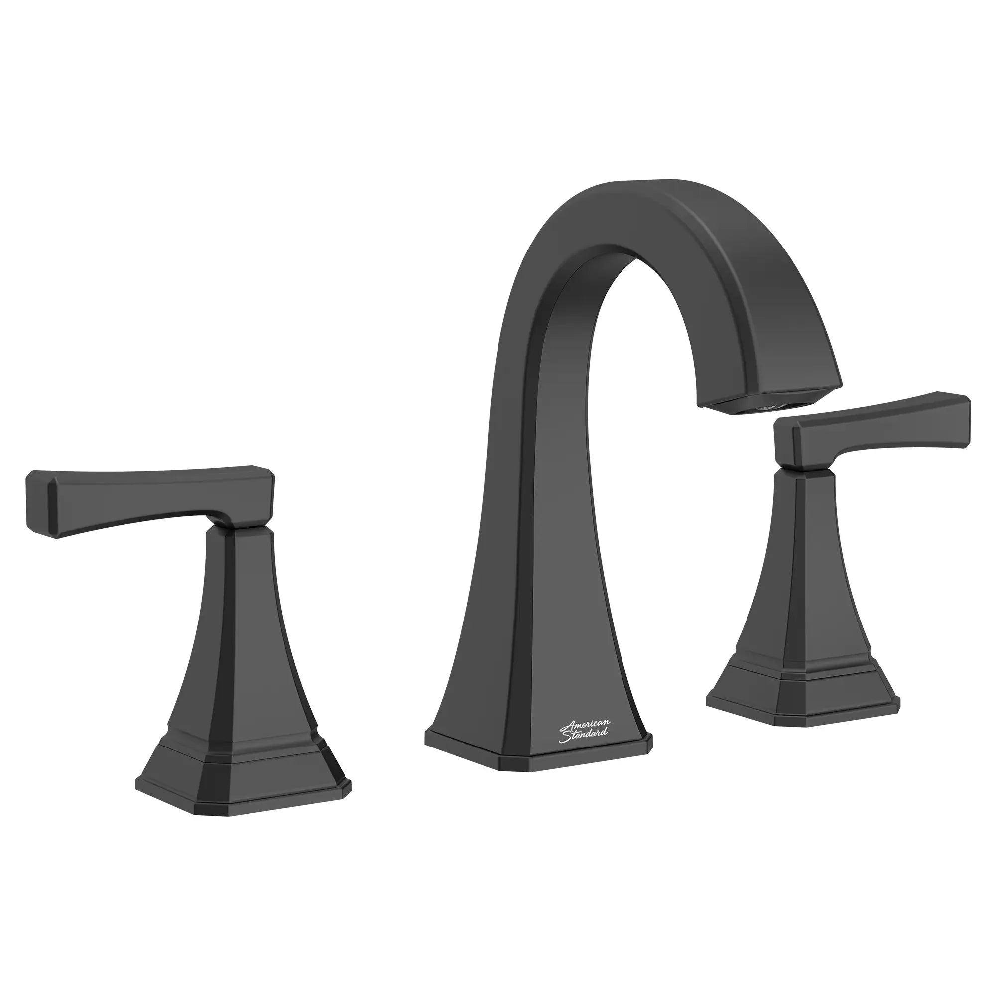 8 Inch Widespread 2 Handle Bathroom Faucet - 1.2 GPM/4.5 LPM Water Flow with Lever Handles - Perfect for Modern Bathroom Vanities & Powder Rooms