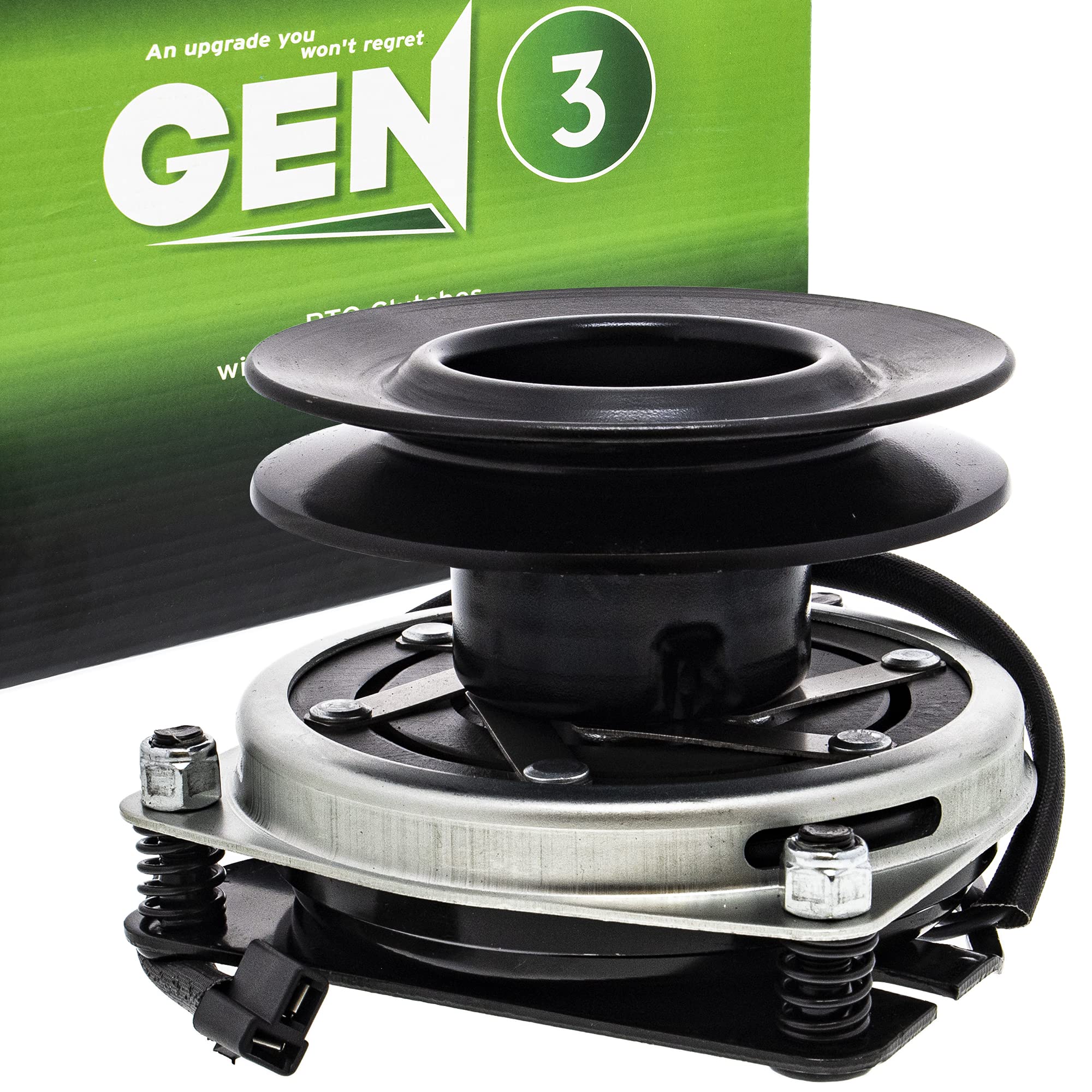 8TEN Gen 3 Electric PTO Clutch Replacement for Ogura MA-GT-JD24 MA-GT-JD24BF MA-GT-JD248F - Compatible with Lawn Mowers, Snow Blowers & Agricultural Equipment