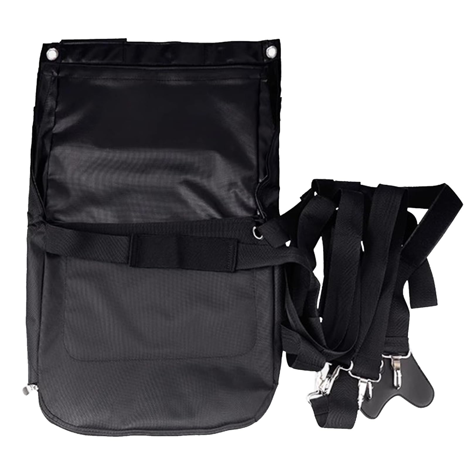 Durable Horse Manure Bag with Double Zipper - Waterproof & Leak-Proof Pony Waste Storage for Travel, Camping & Urban Use - Perfect for Barns, Stables & City Streets (Medium Size)