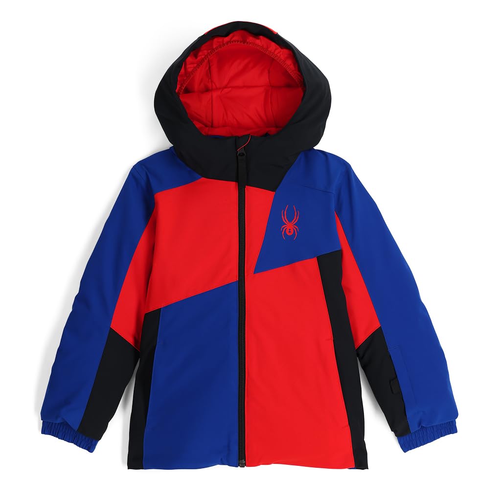 Spyder Boys Ambush Insulated Ski Jacket - Waterproof Winter Jacket for Kids - Warm Snow Jacket for Skiing, Snowboarding & Outdoor Activities