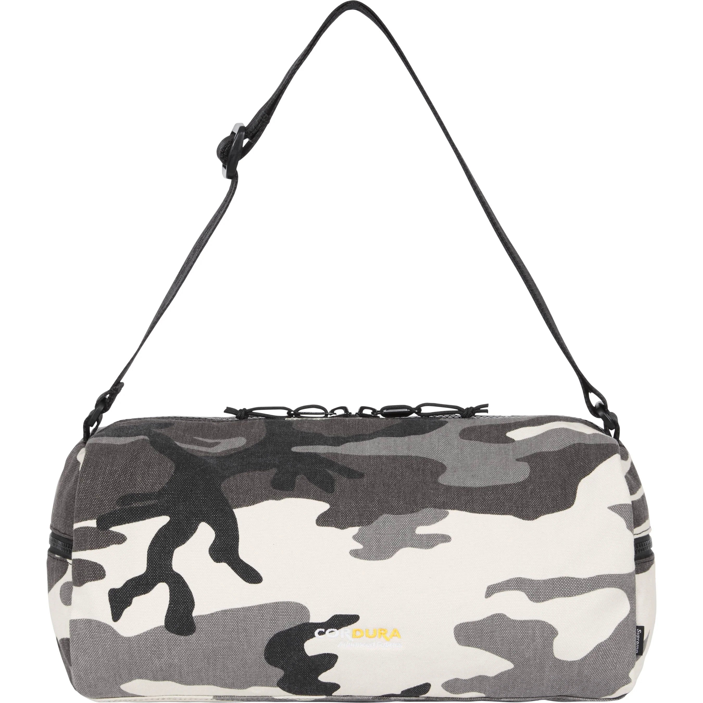 Supreme SS25 Utility Bag Snow Camo - Durable Crossbody Bag for Men & Women - Perfect for Travel, Hiking, and Everyday Use