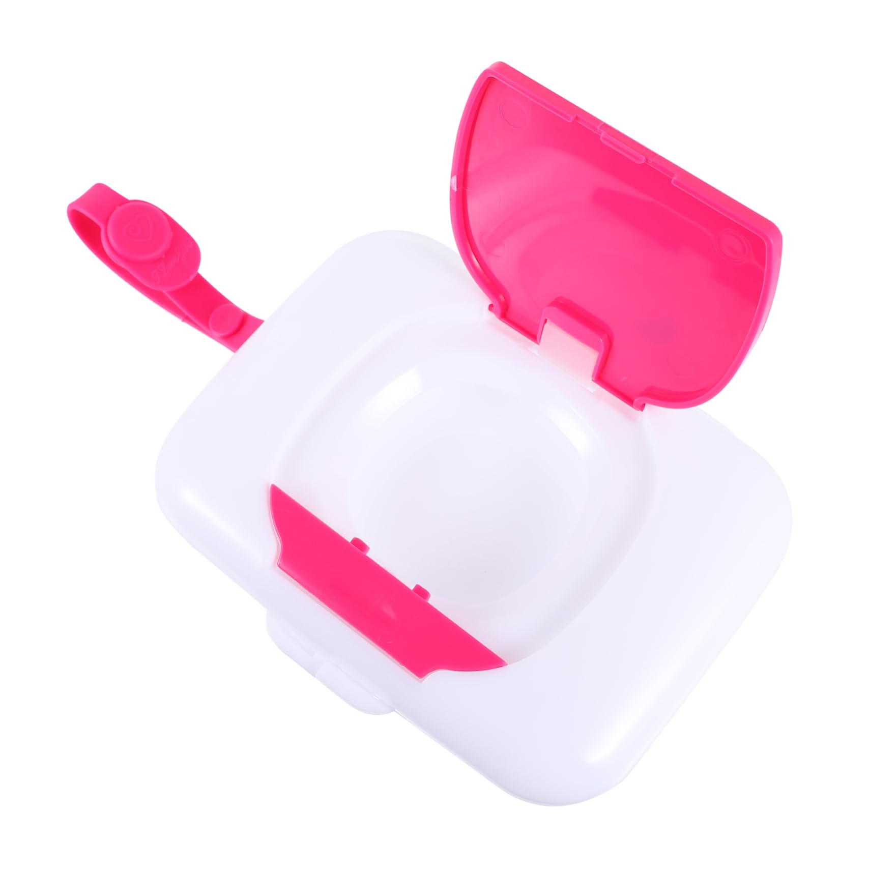 Hoement Portable Baby Wipes Holder Box - Safe PP Plastic Tissue Case for Infants & Toddlers | Odorless, Convenient for Diaper Bags, Strollers & Travel Use