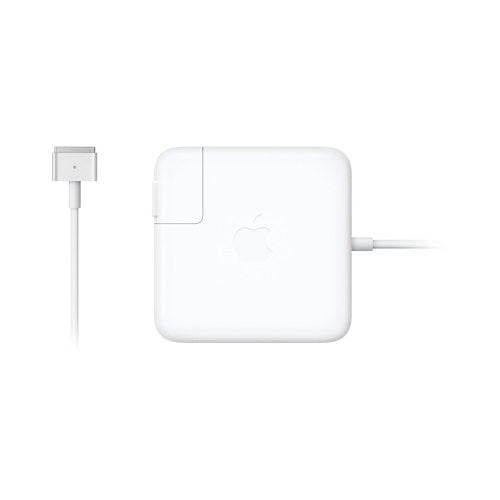Apple 60W MagSafe 2 Power Adapter for MacBook Pro/Air - MD565LL/A White - Fast Charging Laptop Charger for Home, Office & Travel