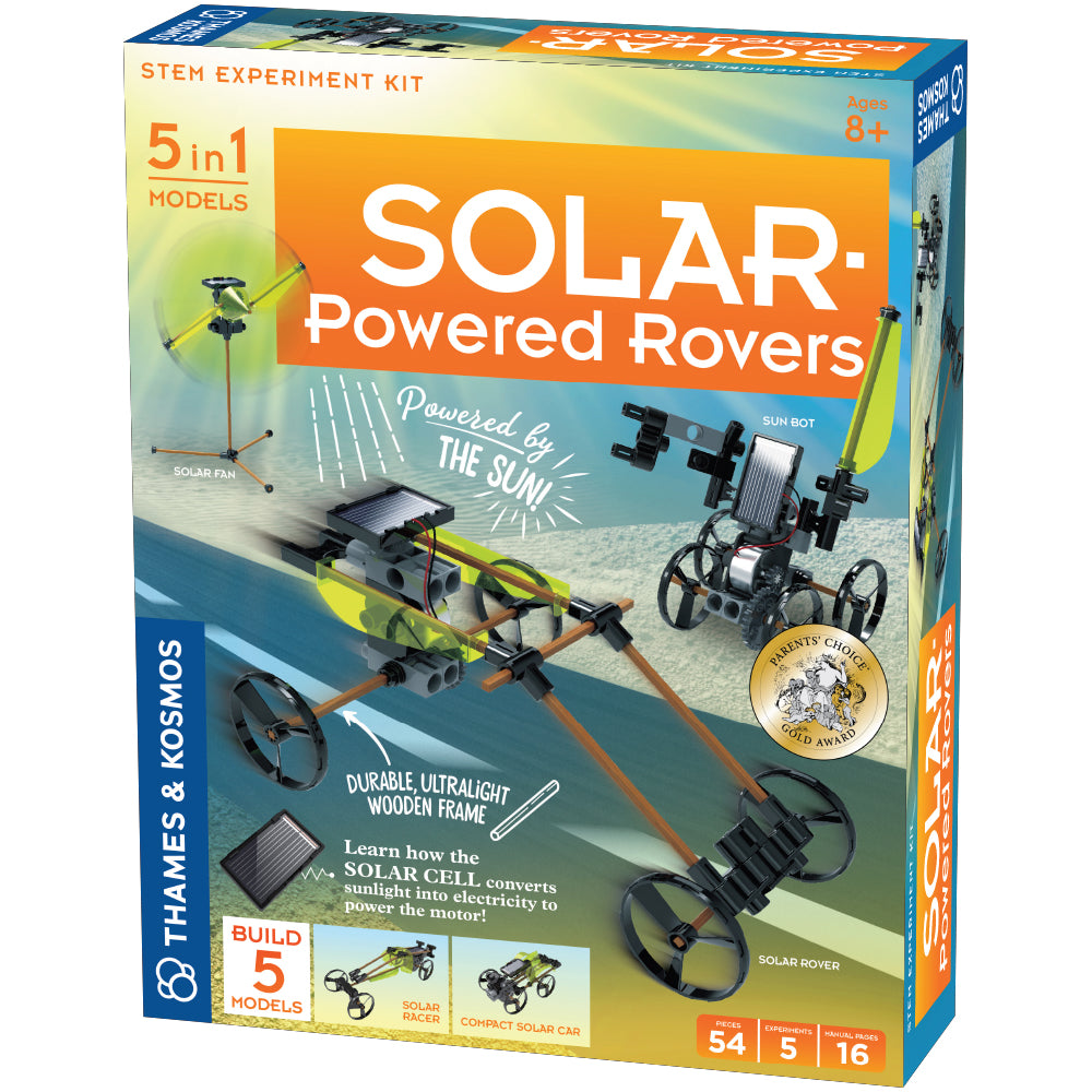 Solar Powered Rovers - Rechargeable Outdoor Exploration Vehicles for Kids & Adults - Perfect for Camping, Hiking and Backyard Adventures