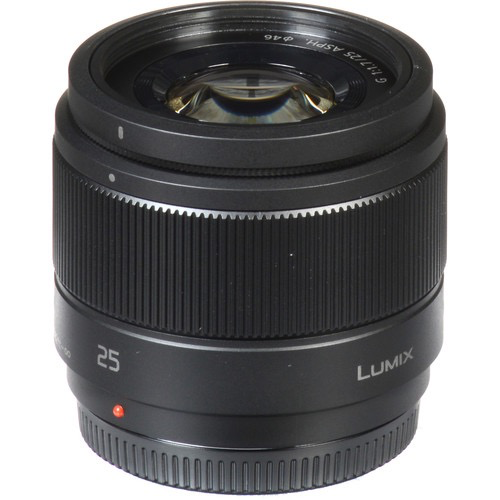 Panasonic Lumix G 25mm f/1.7 ASPH Lens - Fast Prime Lens for Micro Four Thirds Cameras | Perfect for Portrait, Low Light & Street Photography